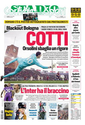 Cover of Corriere dello Sport Stadio (Bologna)