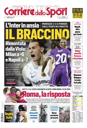 Cover of Corriere dello Sport