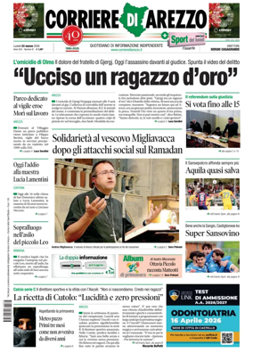 Cover of Corriere di Arezzo