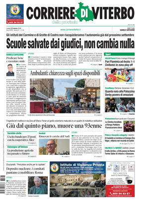 Cover of Corriere di Viterbo