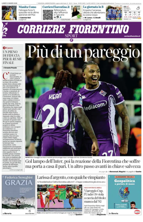 Cover of Corriere Fiorentino