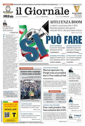 Cover of Il Giornale (Italy)