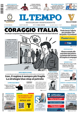 Cover of Il Tempo (Nazionale)