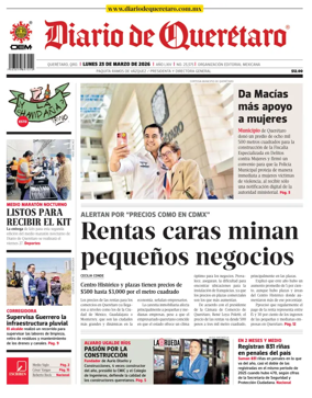 Cover of Diario de Queretaro