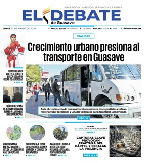 Cover of El Debate de Guasave