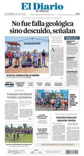 Cover of El Diario de Delicias