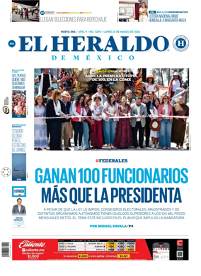 Cover of El Heraldo de Mexico