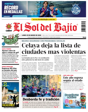 Cover of El Sol de Bajio