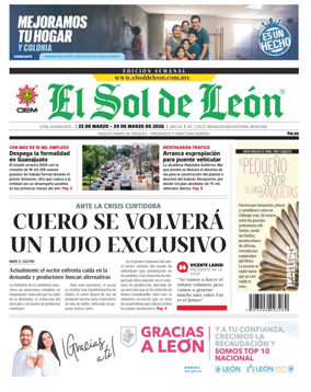 Cover of El Sol de Leon