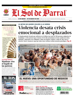Cover of El Sol de Parral