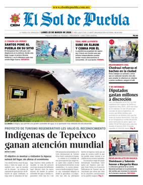 Cover of El Sol de Puebla