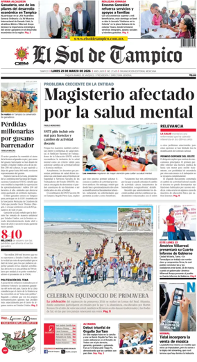 Cover of El Sol de Tampico