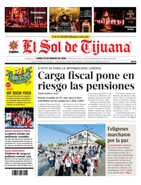 Cover of El Sol de Tijuana