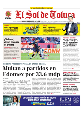 Cover of El Sol de Toluca