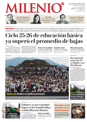 Cover of Milenio Edo de Mexico