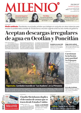 Cover of Milenio Jalisco