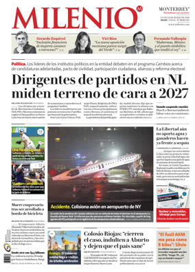 Cover of Milenio Monterrey