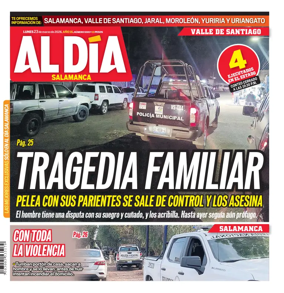 Cover of Periodico Al Dia (Salamanca)