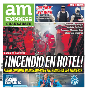 Cover of Periodico AM Express (Guanajuato)