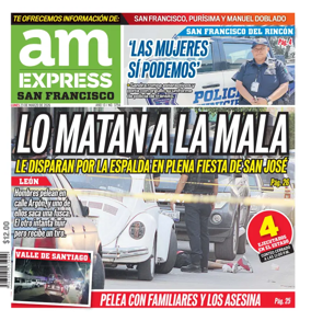 Cover of Periodico AM Express (San Francisco del Ricon)