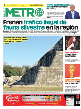 Cover of Publimetro Merida