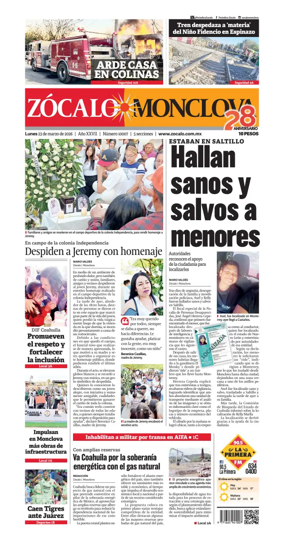 Cover of Zocalo Monclova