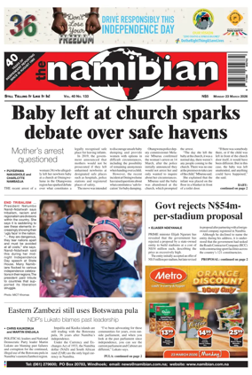 Cover of The Namibian