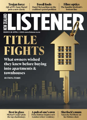 Cover of New Zealand Listener