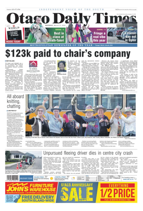 Cover of Otago Daily Times