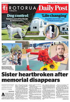 Cover of Rotorua Daily Post