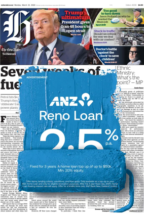 Cover of The New Zealand Herald