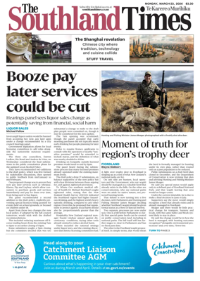 Cover of The Southland Times