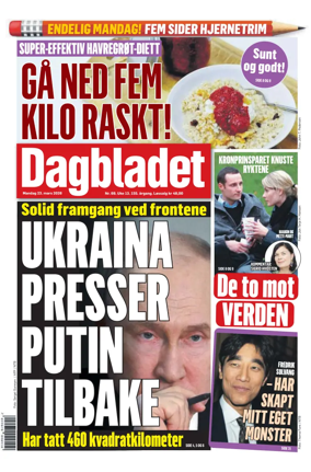 Cover of Dagbladet