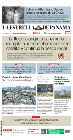 Cover of La Estrella de Panama