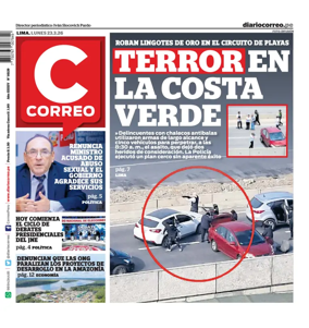 Cover of Diario Correo