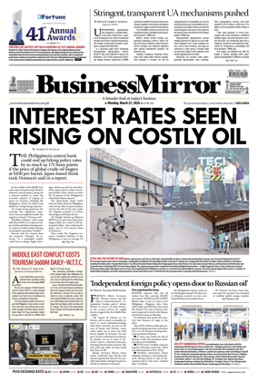 Cover of BusinessMirror