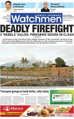 Cover of Watchmen Daily Journal