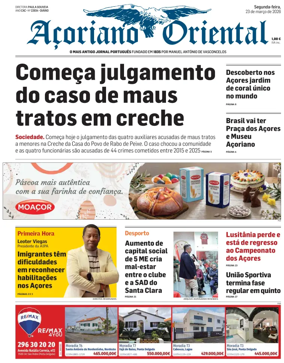 Cover of Acoriano Oriental