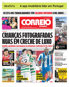 Cover of Correio da Manha