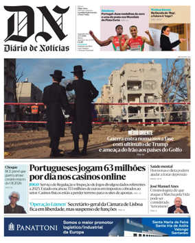 Cover of Diario de Noticias