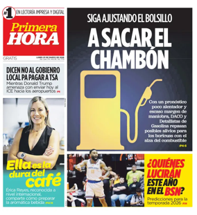 Cover of Primera Hora