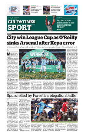 Cover of Gulf Times Sport