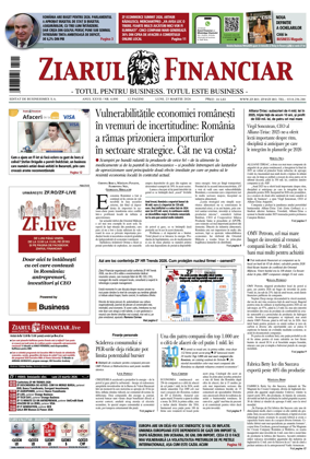Cover of Ziarul Financiar