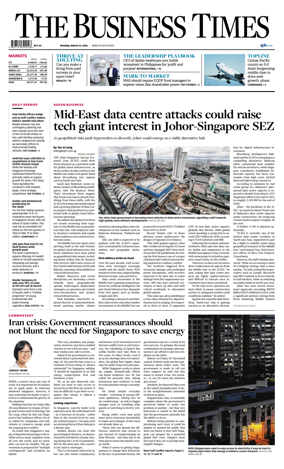 Cover of The Business Times