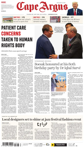 Cover of Cape Argus (PM Edition)