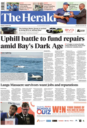 Cover of The Herald (South Africa)