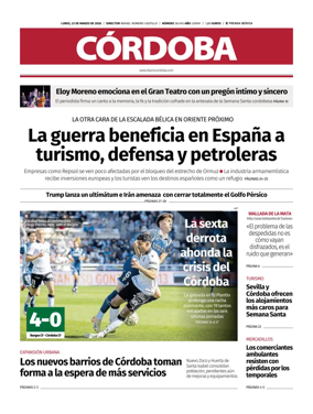 Cover of Diario Cordoba