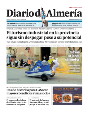 Cover of Diario de Almeria