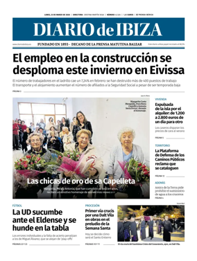 Cover of Diario de Ibiza