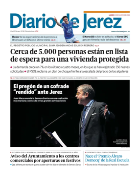 Cover of Diario de Jerez